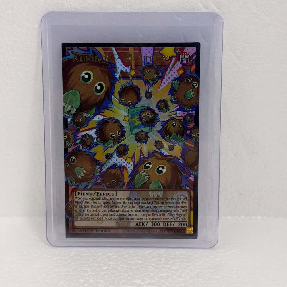 Yu-Gi-Oh! Kuriboh - Multiply! MAMO-EN002 1st Edition OVER FRAME FULL ART